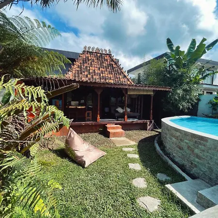 Cottage In Sidemen - Private Pool & Ricefield View